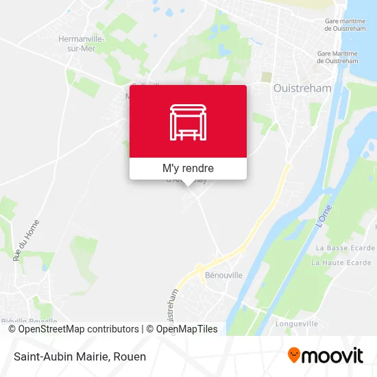 Saint-Aubin Mairie plan