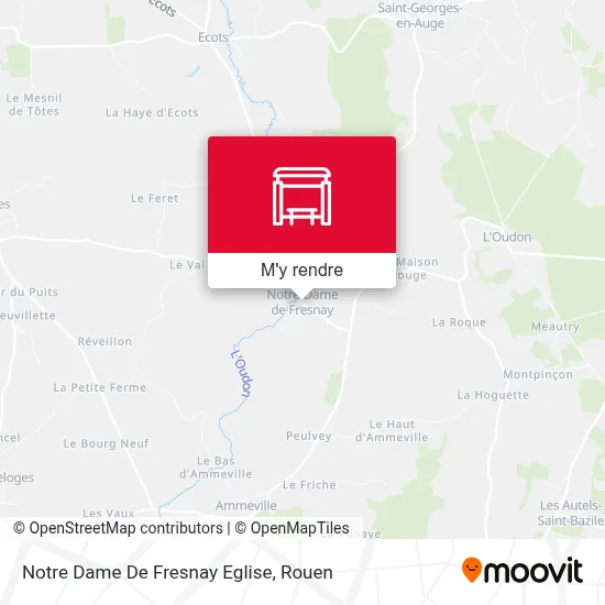 Notre Dame De Fresnay Eglise plan