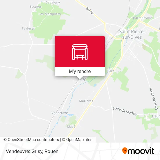 Vendeuvre: Grisy plan