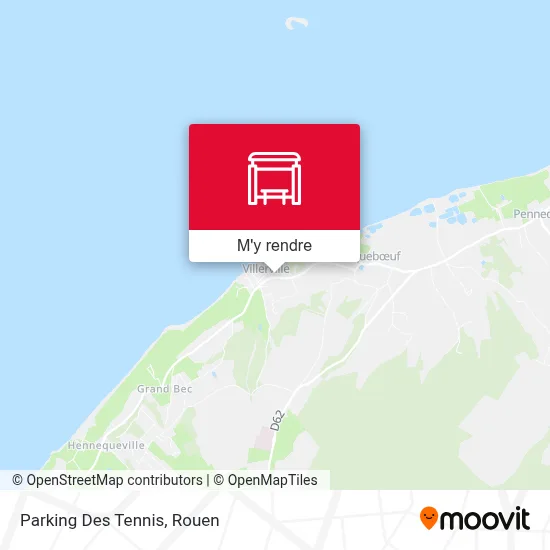 Parking Des Tennis plan