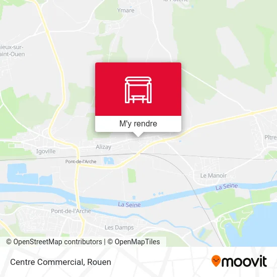 Centre Commercial plan