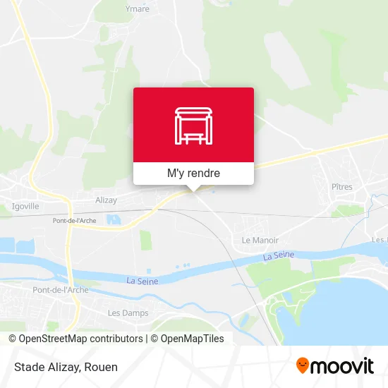 Stade Alizay plan