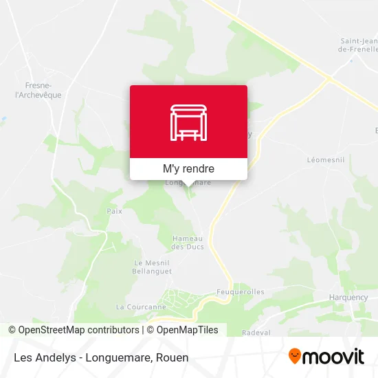 Les Andelys - Longuemare plan