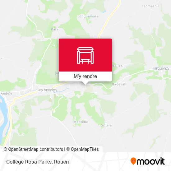 Collège Rosa Parks plan