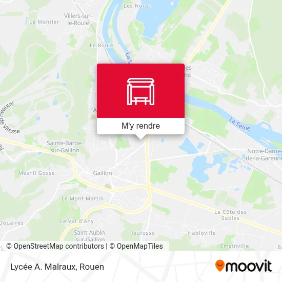 Lycée A. Malraux plan
