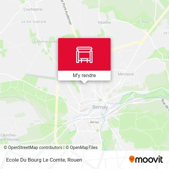 Ecole Du Bourg Le Comte plan