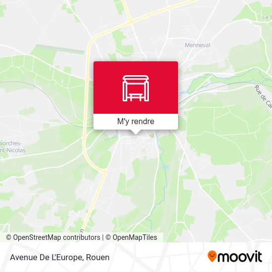 Avenue De L'Europe plan