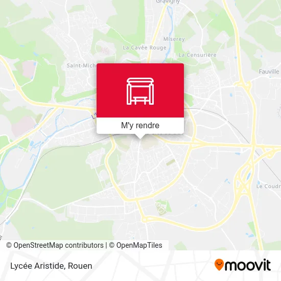 Lycée Aristide plan