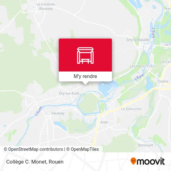 Collège C. Monet plan