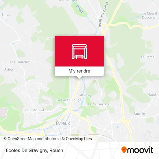 Ecoles De Gravigny plan