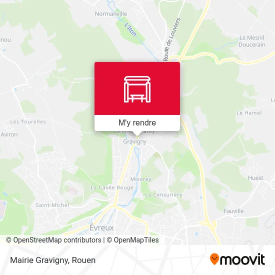 Mairie Gravigny plan