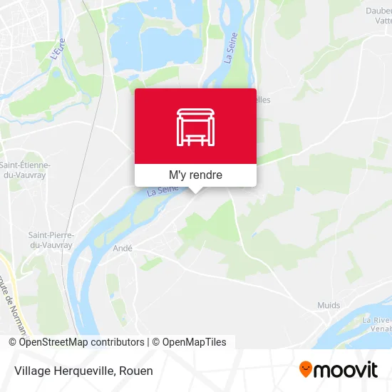 Village Herqueville plan