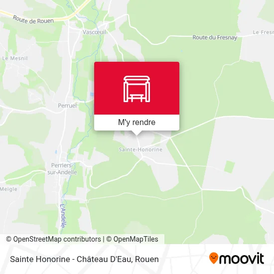 Sainte Honorine - Château D'Eau plan