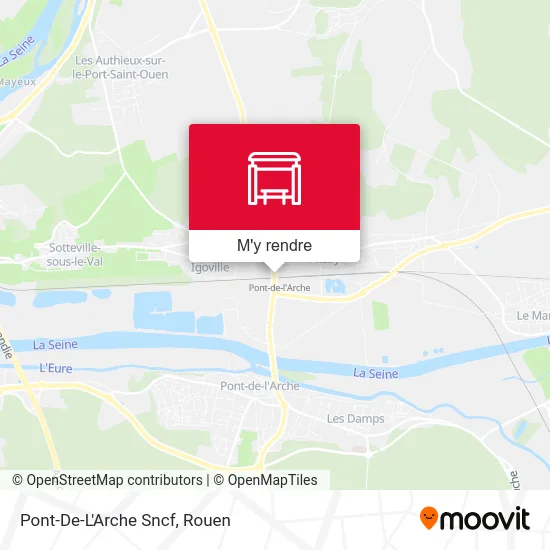Pont-De-L'Arche Sncf plan
