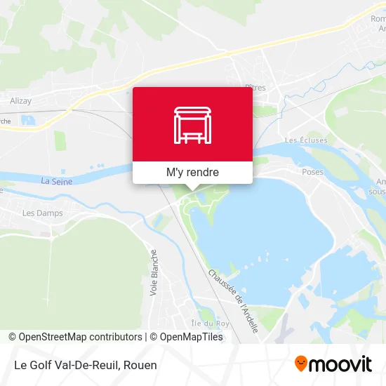 Le Golf Val-De-Reuil plan