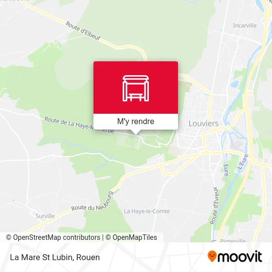 La Mare St Lubin plan