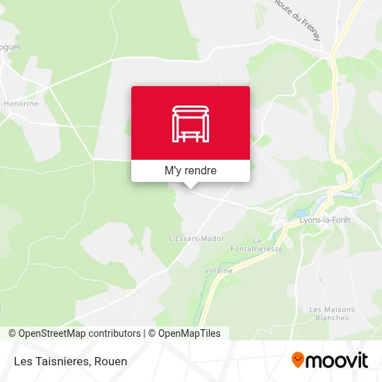 Les Taisnieres plan