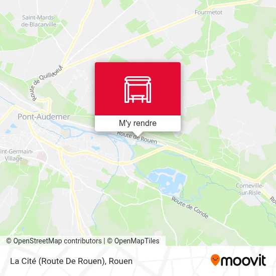 La Cité (Route De Rouen) plan