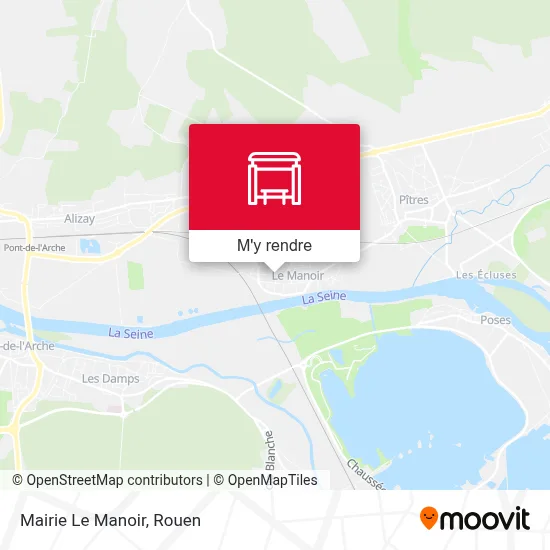 Mairie Le Manoir plan