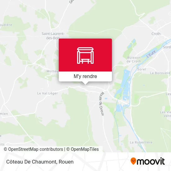 Côteau De Chaumont plan