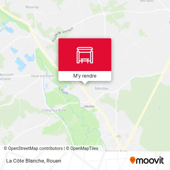 La Côte Blanche plan