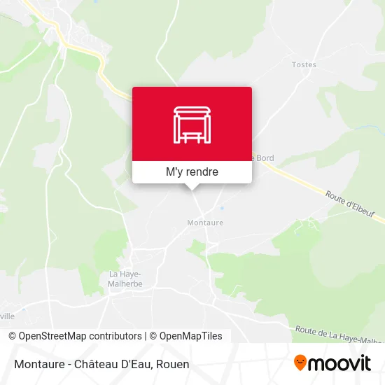 Montaure - Château D'Eau plan