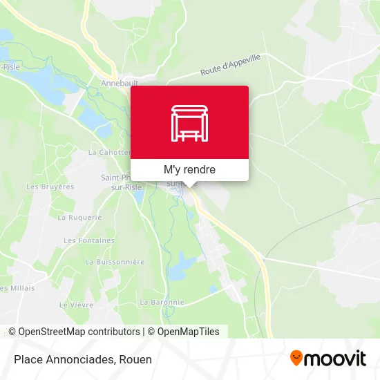 Place Annonciades plan