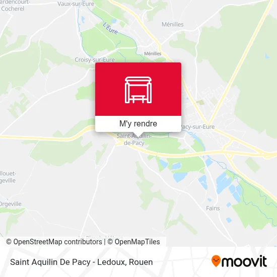 Saint Aquilin De Pacy - Ledoux plan