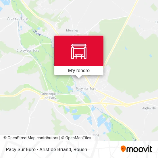 Pacy Sur Eure - Aristide Briand plan