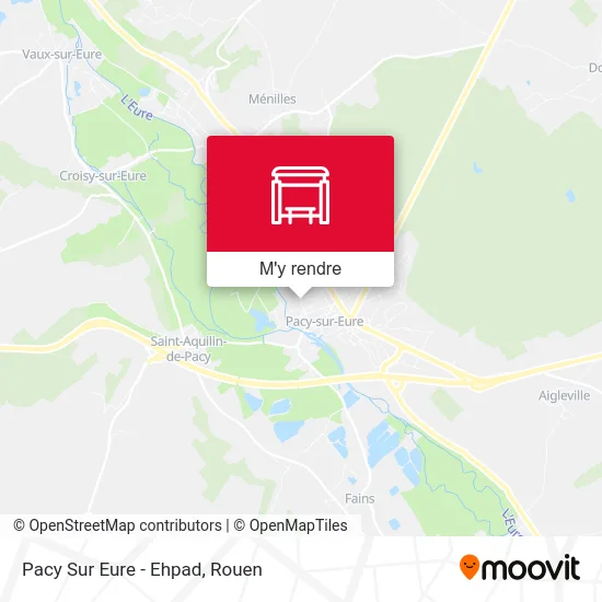 Pacy Sur Eure - Ehpad plan