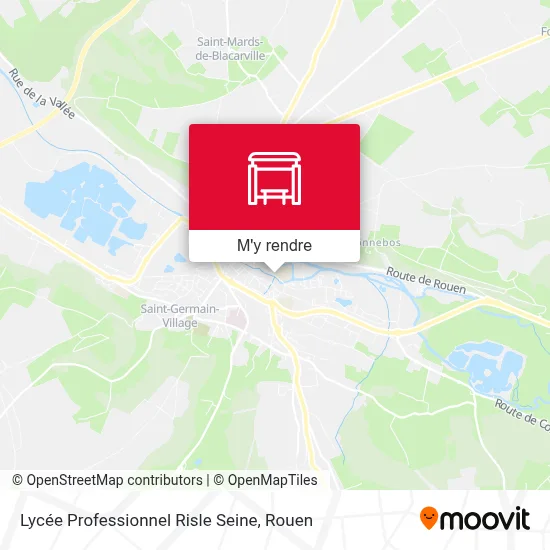 Lycée Professionnel Risle Seine plan