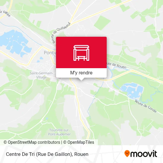 Centre De Tri (Rue De Gaillon) plan