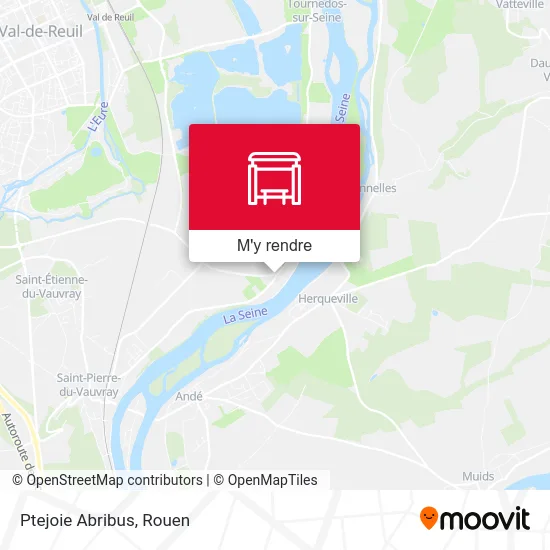 Ptejoie Abribus plan