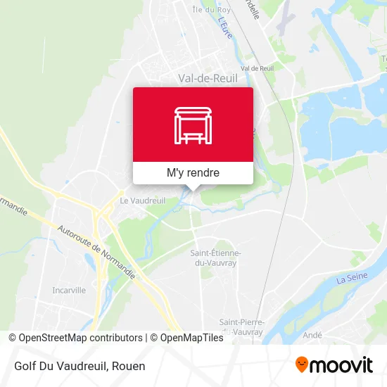 Golf Du Vaudreuil plan