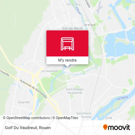 Golf Du Vaudreuil plan