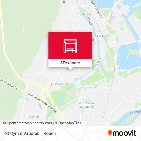 St Cyr Le Vaudreuil plan