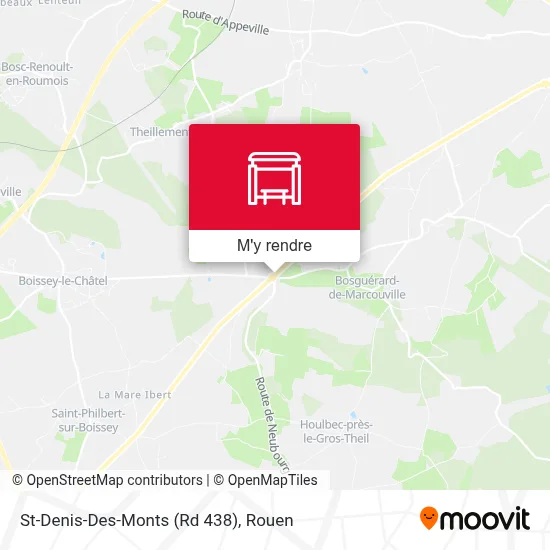 St-Denis-Des-Monts (Rd 438) plan