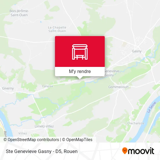 Ste Genevieve Gasny - D5 plan