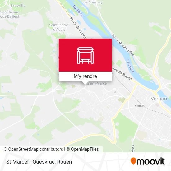 St Marcel - Quesvrue plan