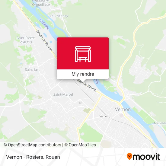 Vernon - Rosiers plan