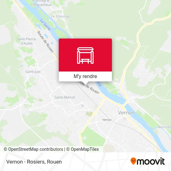 Vernon - Rosiers plan