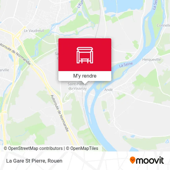 La Gare St Pierre plan