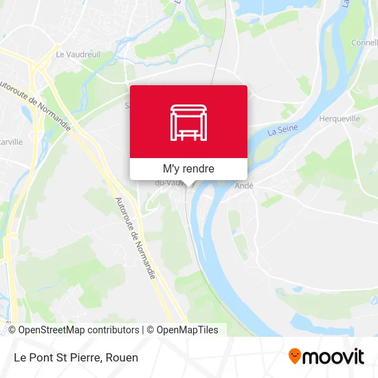 Le Pont St Pierre plan