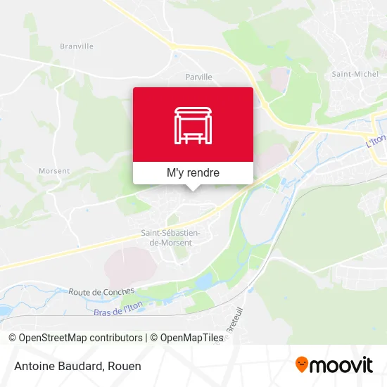 Antoine Baudard plan