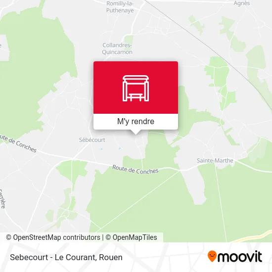 Sebecourt - Le Courant plan