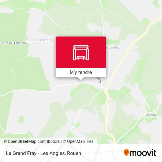 La Grand Fray - Les Angles plan