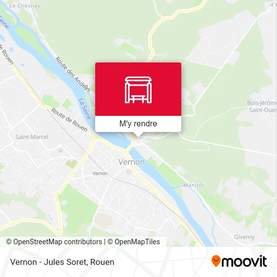 Vernon - Jules Soret plan