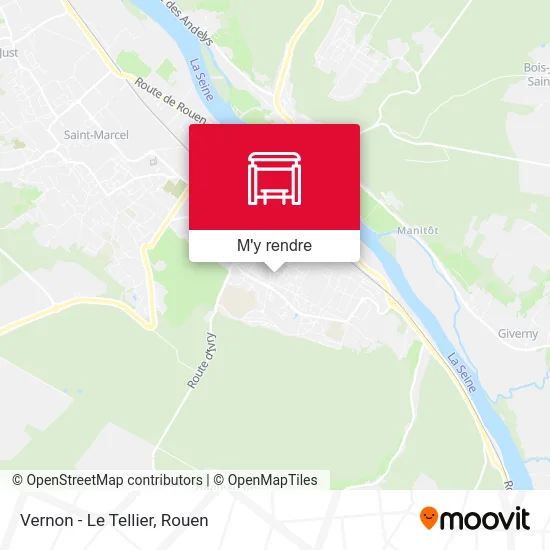 Vernon - Le Tellier plan