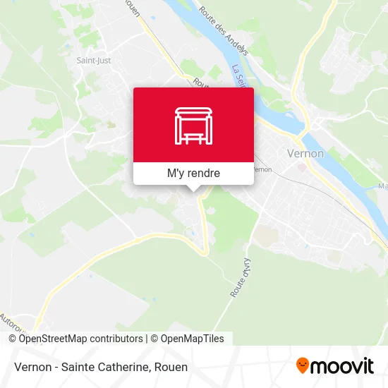 Vernon - Sainte Catherine plan