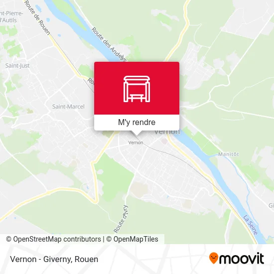 Vernon - Giverny plan